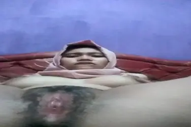 Kangen Berat Sayang Jilbab Pink Colmek Basah