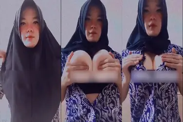 Ukhty Nabilah Gemas Remas Dada Sendiri
